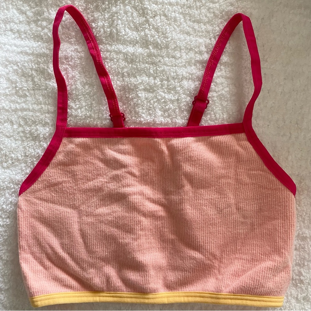RARE Anthropologie Julie Seamless High-Neck Bralette, XS/S
